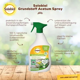 Solabiol Solabiol® Grundstoff Acetum Spray 1 Liter