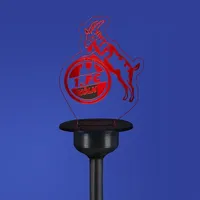 1. FC Köln Gartenstecker Kunststoff