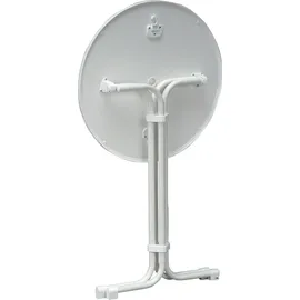 BEST Freizeitmöbel Multiflex Stehtisch Ø 80 x 110 cm weiß klappbar
