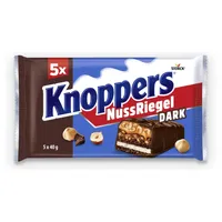 Knoppers® Dark Nussriegel, 5 St.
