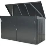 Tepro Universalbox Store Max 232,5 cm x 132 cm x 104,5 cm Anthrazit