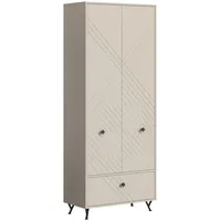 xonox.home Garderobenschrank Notes 80x190x35 beige