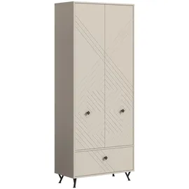 xonox.home Garderobenschrank Notes 80x190x35 beige