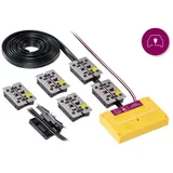 Stop&Go Marderabwehr Hochspannungsgerät mit Ultraschall 7 Plus-Minus Clip
