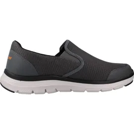 SKECHERS Slipper Slipper Kunstleder/Mesh - Grau Gr.: 42