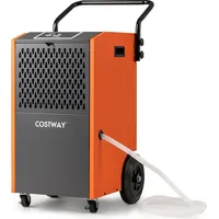 Costway 73 L/Tag kommerzieller Luftentfeuchter bis 695m3, industrieller Bautrockner