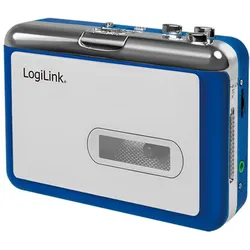 LogiLink Kassetten-Player für Bluetooth-Geräte, Kassettenspieler kabellos