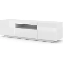 BIM Furniture Aura TV-Lowboard 150 cm Weiß MDF