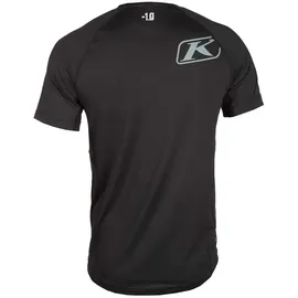 Klim Aggressor Kurzarm-T-Shirt Schwarz L