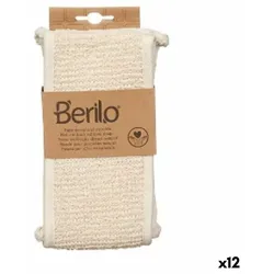 Massageschwamm Berilo B7081-16 Weiß Beige (12 Stück)