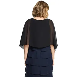 Vera Mont Damen 0071/4825 Stola, schwarz, L