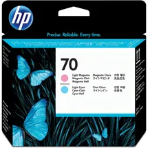 HP 70 magenta + cyan 