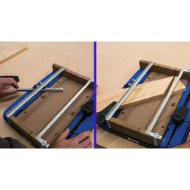 Kreg Europe GmbH Kreg Mobile Kappstation KMA4100-INT Zuschnitt Kappsäge Sägekante Handkreissäge
