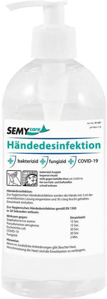 Händedesinfektion gebrauchsfertig