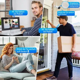 LuVision Dual WLAN Funk Kamera Set Wetterfest 4 Kameras