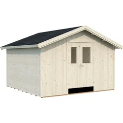 Gerätehaus PALMAKO "Lucas", beige (natur), Holz, Gerätehäuser, natur