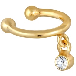 Elli Earcuff Kugel Kristall Elegant 925 Silber Earcuffs   Damen 