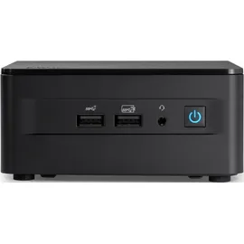 Asus NUC 13 Pro Kit RNUC13L3HV500002I Intel i5-1350P, Intel Iris Xe Graphics, 2x DDR4 SO-DIMM, 2x M.2, 1x 2,5" Bay, WiFi 6E, ohne Betriebssystem, mit EU-Netzkabel)