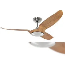 CasaFan Eco Talos BN-EN 135 Deckenventilator chrom/eiche