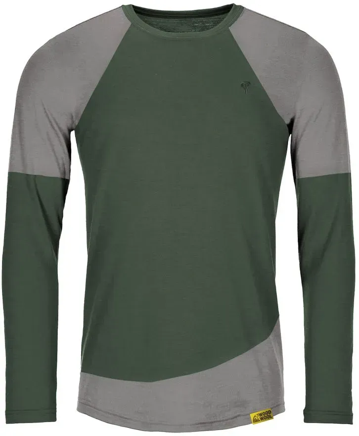 Grüezi Bag Woodwool Longsleeve Mr. Picard bayberry green (3003) XL