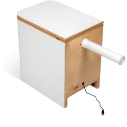 TROBOLO SilvaBloem weiß Trenntoilette inkl. elektr. Abluftsystem