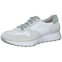 Paul Green Damen SUPER Soft Frauen Low-Top Sneaker,Weiß/Mint (Ice.White.Peppermint),37.5 EU / 4.5