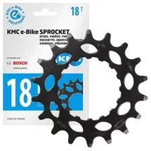 KMC Ritzel 1/2 x 11/128" 18 Zähne Schwarz