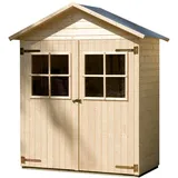 Weka Garten- und Terrassenschrank 357 1,63 x 0,87 x 2,16 m natur