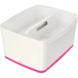 Leitz MyBox Aufbewahrungsbox 38,5 x 31,8 x 19,8 cm 1-tlg. weiß/pink