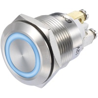TRU Components 1273005 GQ19F-10E/B/12V/S Druckschalter 48 V/DC 3 A