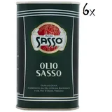 6x Sasso in dose 500ml olio di oliva Olivenöl