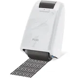 Plus Japan PLUS Japan, Datenschutz Rollstempel Camouflage Weiß, Textschwärzer, Identitätsschutz, 1er Pack (1 x 1 Rollstempel)