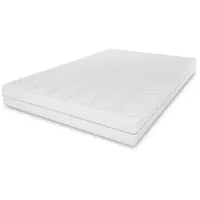Marpur Schaummatratze, Weiß, H3, 100x200 cm, Oeko-Tex® Standard 100,