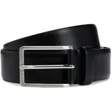 Boss Hugo Boss Gürtel Erman Black Bundweite 110 CM Schwarz Herren