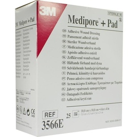 3M Healthcare Germany GmbH Medipore plus Pad steriler Wundverband 3566E