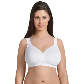 Rosa Faia BH Twin, T-Shirt ohne Bügel, seidenweiche doppellagige Microfaser Weiß