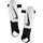 Schienbeinschoner mit Knöchelschutz Herren 100 white/black/black L