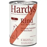 Hardys Pure Rind Nassfutter Hund 1 Palette (6 x 400 g)