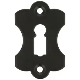 MS Beschläge Schlossrosette Türrosette Schwarz