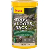 Sera Schildkrötenfutter Tortoise Herbs & Loops Snack 1 L