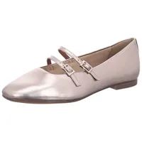 TAMARIS Ballerina Damen, gold, Größe 37 EU