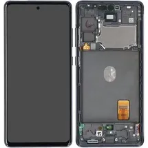 FARO SPES Original Samsung Amoled Display Bildschirm Touchscreen Anzeige für Samsung Galaxy S20 FE 5G G781B Rahmen cloud navy Dunkel Blau