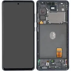 FARO SPES Original Samsung Amoled Display Bildschirm Touchscreen Anzeige für Samsung Galaxy S20 FE 5G G781B Rahmen cloud navy Dunkel Blau