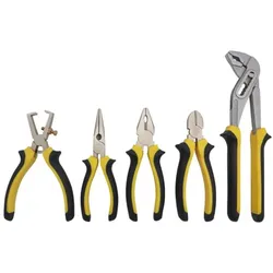 Toolland Vollständiges 5-teiliges Zangen-Set, unverzichtbares Werkzeug für jede Aufgabe