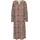 Cream Kleid Midi Animal Beige/Braun 42