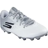 SKECHERS Razor 1.5 FG Kinder-Fußballschuhe WEISS 37.5