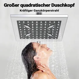Wiltec Duscharmatur Duschsystem Silber 27271000