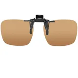 BEZLIT Damen Herren Brillen Aufsatz Clip On Un-Polarisiert 30599 Braun - Einheitsgröße