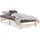 Homestyle4u Palettenbett 90 x 200 cm Braun