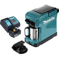 Makita Kaffeemaschine, Filterkaffeemaschine, Schwarz, Silber, Grün